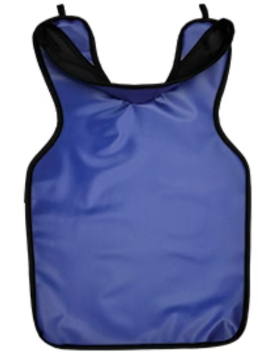[24MROYALBLUE] Palmero Adult Protectall Apron w/Neck Collar, .5MM Lead, Royal Blue