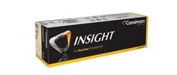 [1079086] Carestream Health, Inc INSIGHT Intraoral film, IP-21, Size 2, 2-film Paper Packets. 150/bx