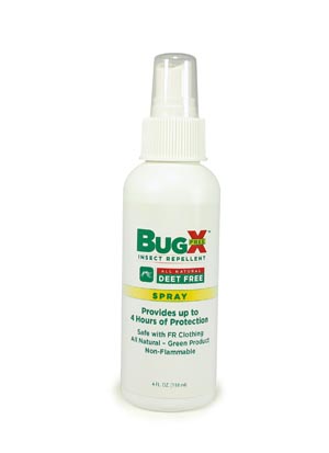[18-804] First Aid Only/Acme United Corporation BugX DEET FREE Insect Repellent Spray, 4oz btl