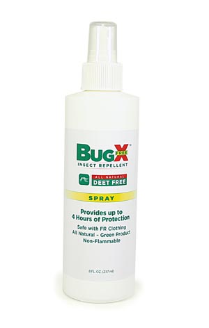[18-808] First Aid Only/Acme United Corporation BugX DEET FREE Insect Repellent Spray, 8oz btl