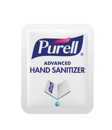 [9630-5C] Instant Hand Sanitizer Gel, Single Use, 0.04 oz Packet, Fragrance Free