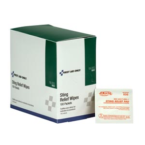 [19-200] First Aid Only/Acme United Corporation Sting Relief Wipes