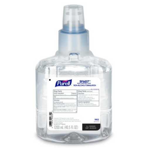 [1902-02] Purell SF607 Hand Sanitizer, Foam, 1200ml Refill, 2/cs