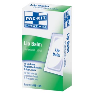 [18-135] First Aid Only/Acme United Corporation Lip Balm Packets