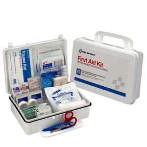 [6082] First Aid Only/Acme United Corporation 25 Person First Aid Kit, Plastic Case