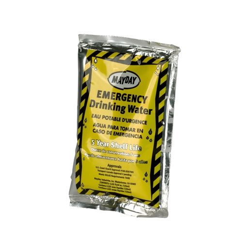 [M824-100] First Aid Only MayDay 4 oz Emergency Drinking Water, 100/Pack