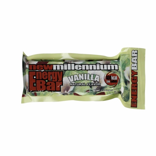 [M847] First Aid Only Food Millennium Vanilla Energy Bar, 144/Case
