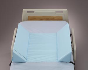 [5716SC] Soft Rails Double Bolster, Vinyl Cover, 33"L x 33"W