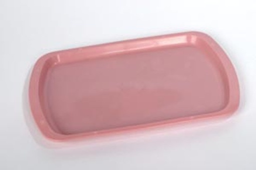 [16130] Service Tray, Rectangular, Reusable, 9" x 6", Dusty Rose