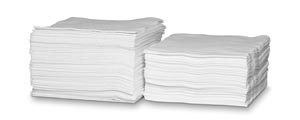 [950753] Washcloth, DRC Hygenic, 10" x 13", White, 50/ct, 20 ct/cs