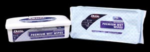 [7720] Wet Wipes, 9" x 13", Adult, 64/tub, 8 tub/cs
