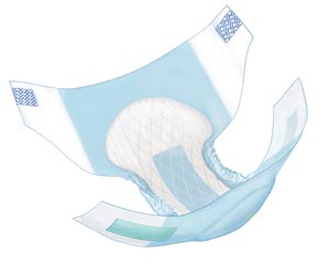 [63073] Ultra, Adult Briefs, Medium 32"-44", 12/bg, 8 bg/cs