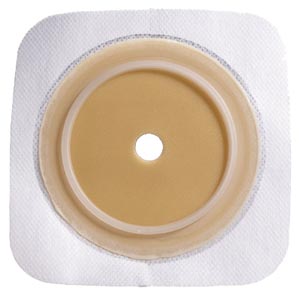 [413162] Convatec Skin Barrier, Cut-to-Fit, Flexible, Tape Collar, White, 2 1/4" Flange, 5" x 5"