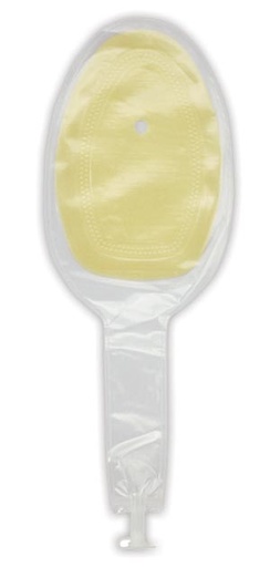 [839262] Convatec Wound Pouch, 6.9" x 4.3", Remote Drainage Attachment, Tap Closure, Transparent