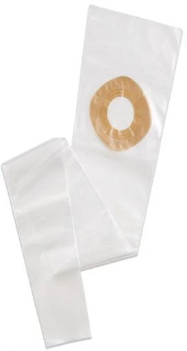 [401914] Convatec Irrigation Sleeve, Transparent, 2 3/4" Flange, 5/bx
