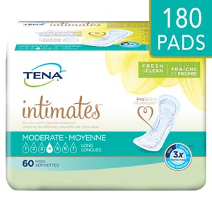 [54375] Essity Health & Medical Solutions Pads, Moderate, Long, 60/pk, 3 pk/cs