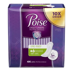 [19304] Kimberly-Clark Consumer Liners, Very Light, Long, 44/pk, 6 pk/cs