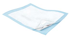 [7193] Underpad, 23" x 36" Fluff, Lt. Blue, Bulk, 75/cs (30 cs/plt)
