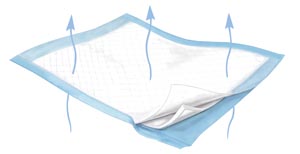 [984] Underpad, 30" x 36", Lt. Blue, 10/bg, 6 bg/cs