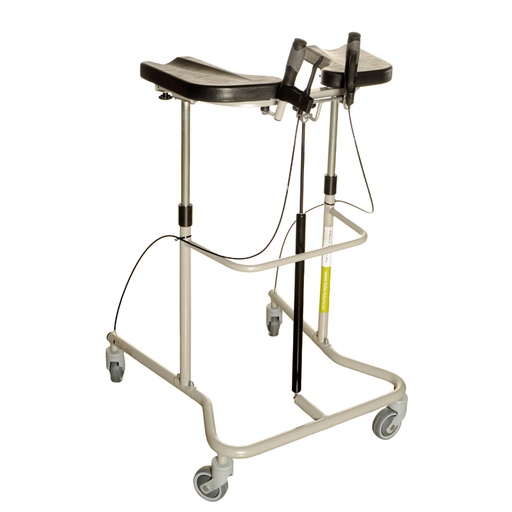 [83510] Kinsman Enterprises, Inc. Pneumatic Walker with Hand Brakes, Hospital Use