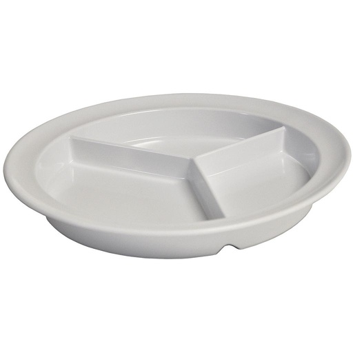 [15231] Kinsman Enterprises, Inc. Partitioned Dish, 9" Dia x 1" Deep