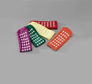 [6239LY] Fall Management Socks, Yellow, Large