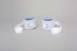[2510] Posey Wrist/Ankle Restraint, One Size Fits Most, Strap Fastening, 1-Strap, Foam, Blue