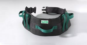 [6537Q] Economy, Quick-Release, 4" Rear Support Band, Unlined, 6 Grips, Fits 28"-52" Waist