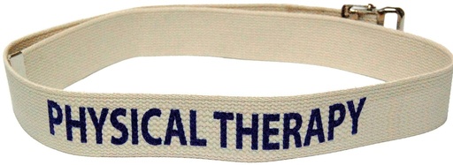 [80756] Kinsman Enterprises, Inc. Gait Belt, Nursing Dept, #8 Natural, 2" x 72"
