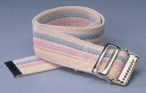 [80316] Kinsman Enterprises, Inc. Gait Belt, #1 Stripe, 2" x 54" (027470)