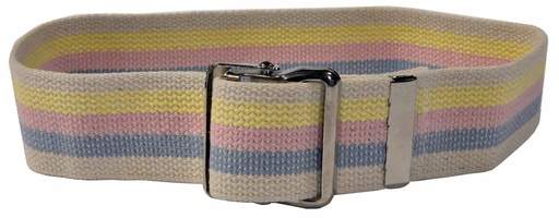 [80327] Kinsman Enterprises, Inc. Gait Belt, #2 Pastel, 2" x 60"
