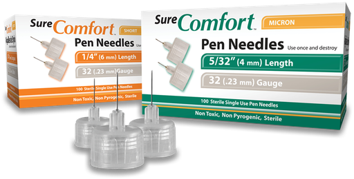 [24-1210] Allison Medical, Inc. Pen Needles, 31Gx5mm (3/16") 12bx/cs, 6cs/ct