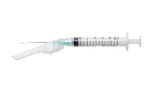 [SG3-03L2138] Terumo Medical Corp. Safety Needle with 3cc Syringe, 21G x 1½"