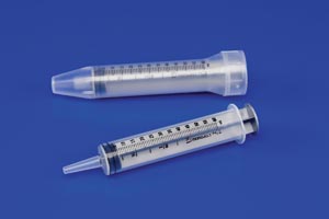 [8881560265] Syringe Only, 60mL, Toomey Tip, 5cc & ¼ oz Increment Graduations, 20/bx, 5 bx/cs