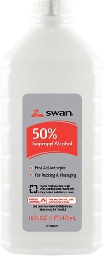 [1000032295] Cumberland Swan/Vi-Jon, Inc. Isopropyl Rubbing Alcohol, 50% ISO, 16 oz (86443)