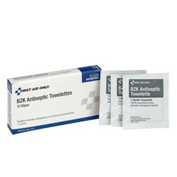 [12-018] First Aid Only/Acme United Corporation BZK Antiseptic Wipes