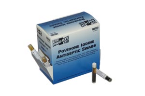 [10-400] First Aid Only/Acme United Corporation PVP Iodine Swabs