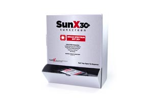 [18-325] First Aid Only/Acme United Corporation SunX30 Sunscreen Lotion Packets, 25/bx