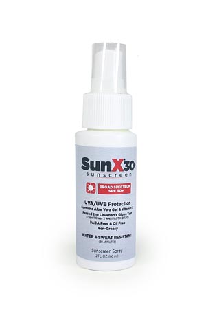 [18-302] First Aid Only/Acme United Corporation SunX30 Sunscreen Spray, 2oz, Pump