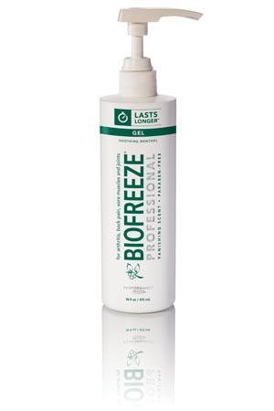 [13425] RB Health LLC Biofreeze® Professional, 16 oz Gel Pump, Green (091787)