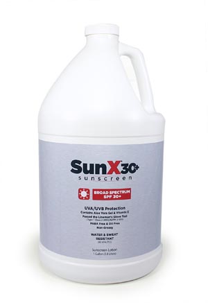 [18-250] First Aid Only/Acme United Corporation SunX30 Sunscreen Lotion, 1gal