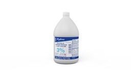 [A0013] Hydrox Laboratories Hydrogen Peroxide 3%, 1 Gal, 4 gal/cs (36 cs/plt)