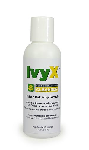[18-060] First Aid Only/Acme United Corporation IvyX Post-Contact Cleanser, 4oz, Tottle