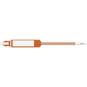 [7445] Medical ID Solutions Wristband, Adult, Insert, Self Adhesion, Tri-Laminate, X-Wide, Orange