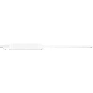 [7221] Medical ID Solutions Wristband, Adult, Imprinter Tri-Laminate, Self Adhesion, White