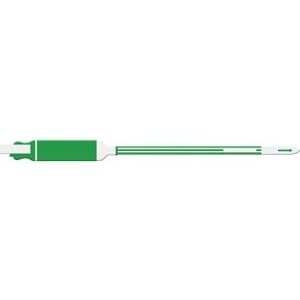 [7103] Medical ID Solutions Wristband, Adult/ Pediatric, Write-On, Self Adhesion, Green
