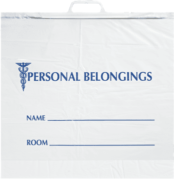 [G105] RD Plastics Co. Belongings Bag, 19" x 18" x 4", Rigid Handle