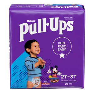 [51334] Kimberly-Clark Consumer Training Pants, 2T-3T, Boys Jumbo Pack, 23/pk, 4 pk/cs