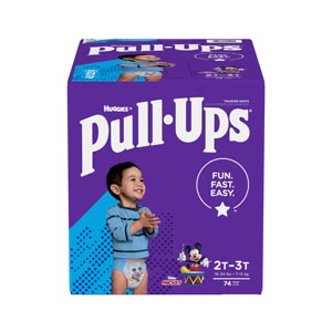 [45122] Kimberly-Clark Consumer Training Pants, 2T-3T, Boys Giga Pack, 74/pk, 1 pk/cs