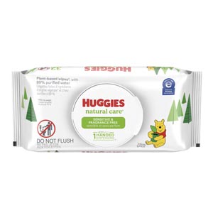 [42511] Kimberly-Clark Consumer Baby Wipes, Fragrance Free, 32/tub, 16 tub/cs (117 cs/plt)